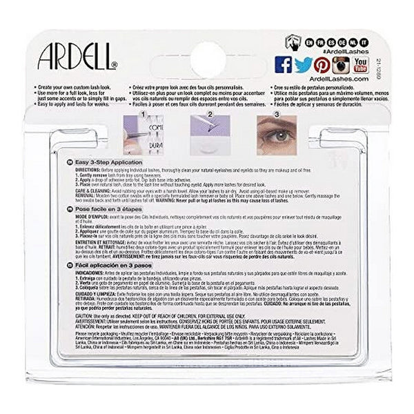 Faux cils Ardell black Onglets individuels (56 pcs)