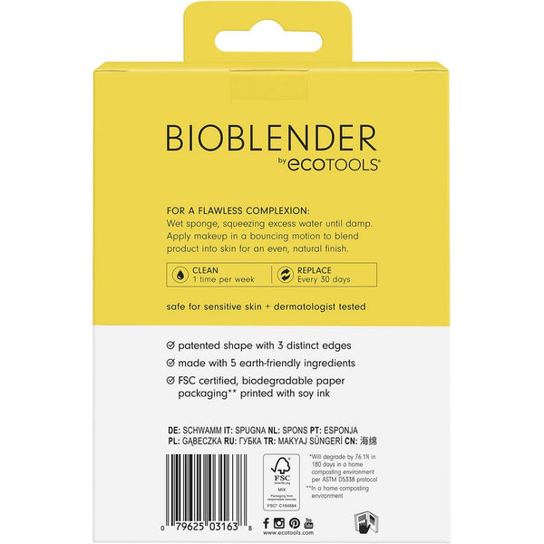 Éponges de maquillage Ecotools Bioblender 2 Unités