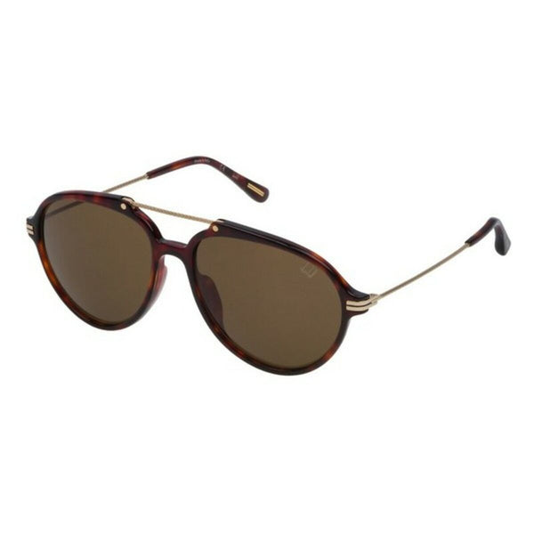 Lunettes de soleil Homme Dunhill SDH104-0777 Marron Doré Havana (ø 58 mm)