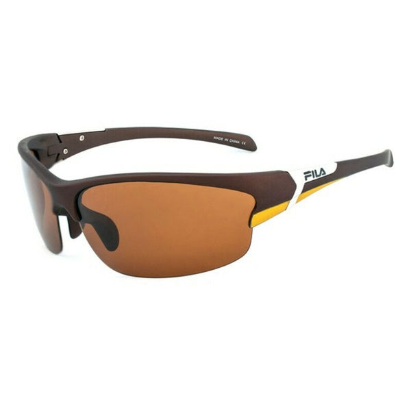 Lunettes de soleil Unisexe Fila SF-218-PBRW (Ø 69 mm) Marron (Ø 69 mm)