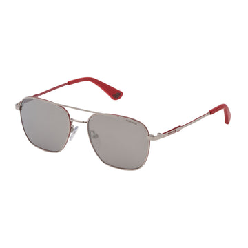 Lunettes de soleil enfant Police SK558-50N54X Rouge (ø 52 mm) (Argenté)