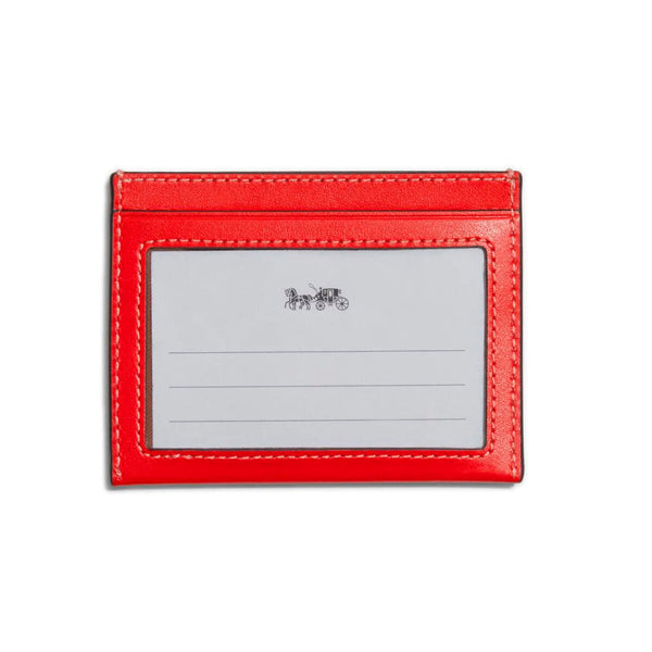 Portefeuille Femme Coach C9997-QRG Rouge