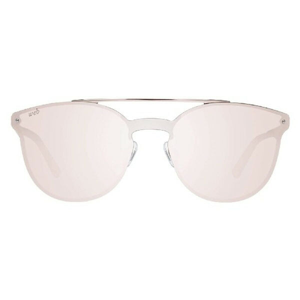 Lunettes de soleil Unisexe WEB EYEWEAR Marron Rosé