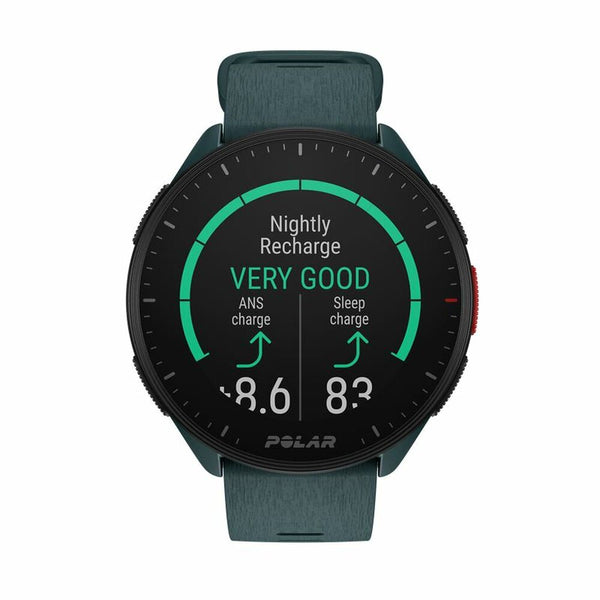 Smartwatch avec Podomètre Running Polar Pacer 45 mm Vert