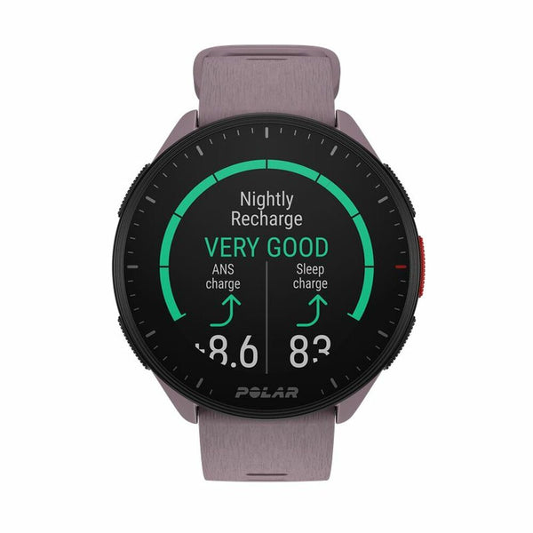 Smartwatch avec Podomètre Running Polar Pacer 45 mm Violet