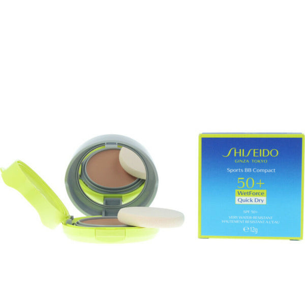 Crème hydratante effet maquillant Sun Care Sports BB Compact Shiseido SPF50+ (12 g)