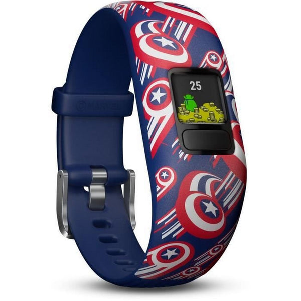 Bracelet d'activités GARMIN Vivofit Jr. 2 CAPITAIN AMERICA