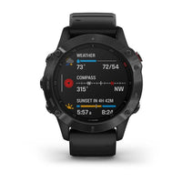 Montre intelligente GARMIN FENIX 6 PRO 1,3" GPS Noir 1,3"