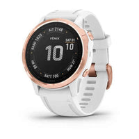 Montre intelligente GARMIN Fenix 6S Pro 1,2" GPS Blanc