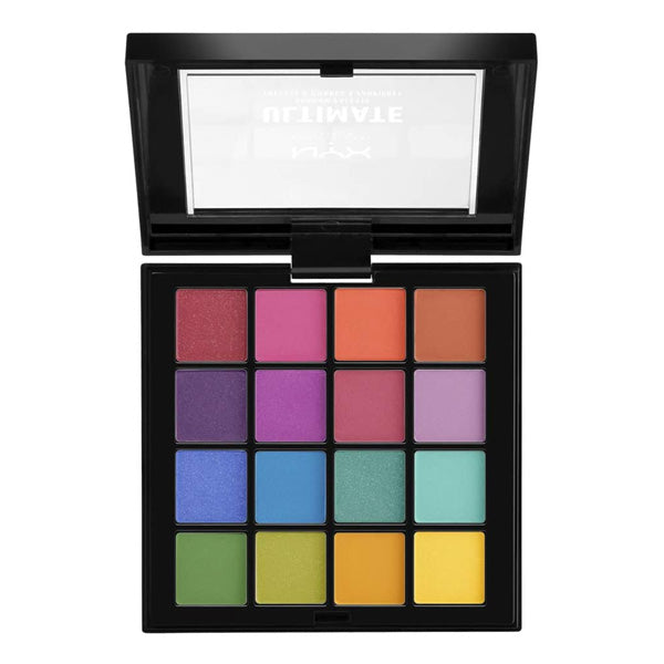 Palette d'ombres à paupières Ultimate NYX (0,86 g x 16)