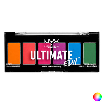 Palette d'ombres à paupières Ultimate Edit NYX (1,2 g x 6)