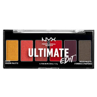 Palette d'ombres à paupières Ultimate Edit NYX (1,2 g x 6)