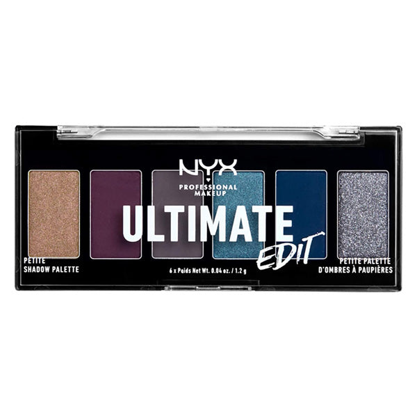 Palette d'ombres à paupières Ultimate Edit NYX (1,2 g x 6)