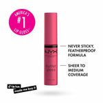 Brillant à lèvres NYX Butter Gloss strawberry cheesecak (3,4 ml)