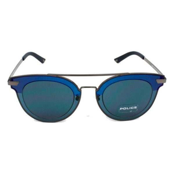 Lunettes de soleil Unisexe Police SPL349-0568 Bleu Gun metal (ø 47 mm)