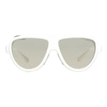 Lunettes de soleil Unisexe Moncler ML0089-21C Blanc (ø 57 mm)