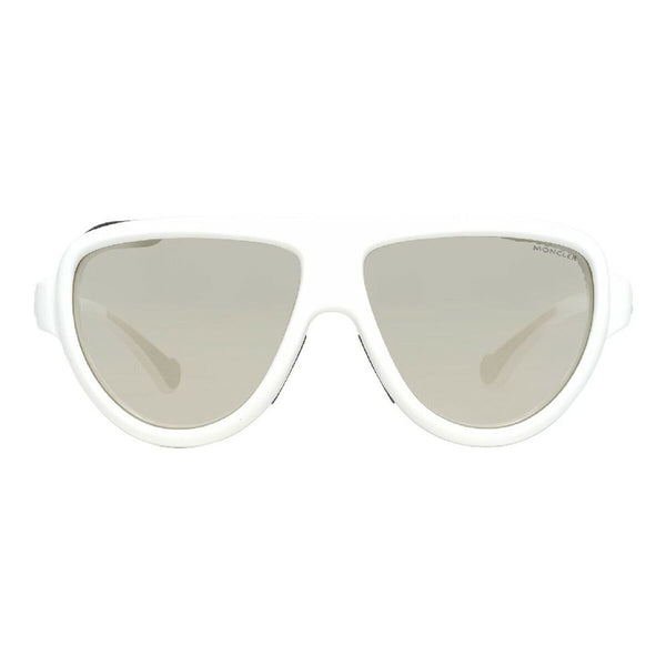 Lunettes de soleil Unisexe Moncler ML0089-21C Blanc (ø 57 mm)