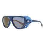 Lunettes de soleil Unisexe Moncler ML0089-90D Bleu (ø 57 mm)