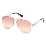 Lunettes de soleil Unisexe Just Cavalli Marron Doré (Ø 61 mm)