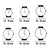 Montre Unisexe Snooz SNA1034-38 (Ø 40 mm)