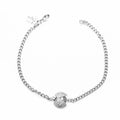 Bracelet Femme Folli Follie 3B9S017CM Acier Argenté (19 cm)