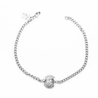 Bracelet Femme Folli Follie 3B9S017CM Acier Argenté (19 cm)