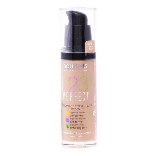 Fonds de teint liquides 123  Perfect Bourjois Spf 10