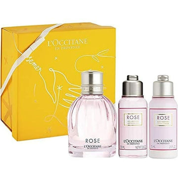 Set de Parfum Femme L´occitane Rose (3 pcs)