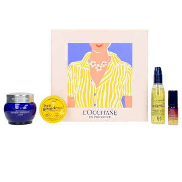 Set de cosmétique unisexe L'Occitane En Provence Immortelle 4 Pièces