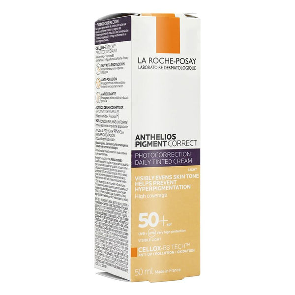 Correcteur facial La Roche Posay Anthelios Pigment Correct Spf 50+ Light (50 ml)