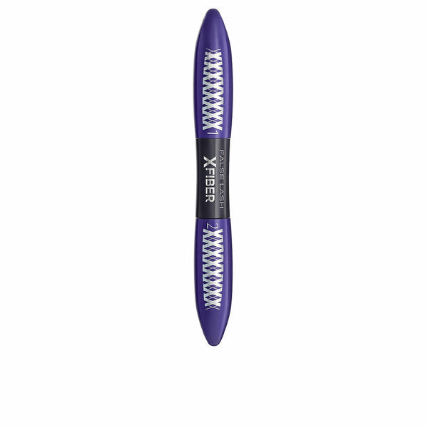 Mascara pour cils L'Oreal Make Up False Lash Superstar Xfiber Noir 2 en 1