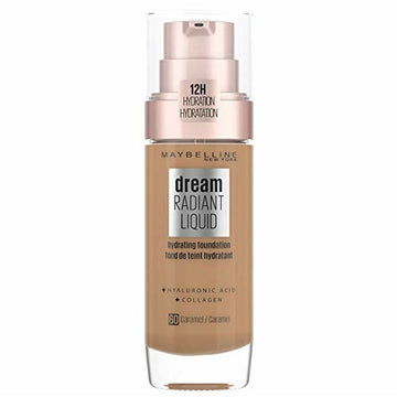 Base de Maquillage Crémeuse Maybelline Dream Radiant Liquid 060-Caramel (30 ml)