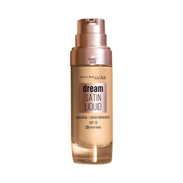 Base de maquillage liquide Dream Satin Liquid Maybelline (30 ml)