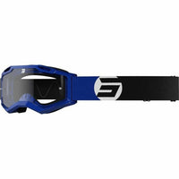 Lunettes de soleil Shot Race Gear Astro Assault 2.0 Noir Bleu Motocyclette