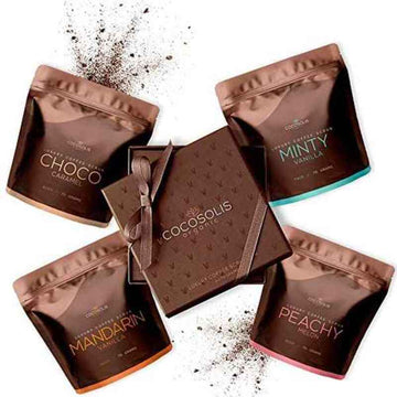 Nettoyant Exfoliant Luxury Coffee Scrub Box Cocosolis (4 x 70 ml)