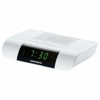 Radio-réveil Grundig SONOCLOCK KSC 35 LED FM Blanc