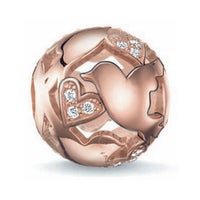 Perle de verre Femme Thomas Sabo K0132-416-14 Or rose (1,1 cm)