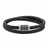 Bracelet Unisexe Thomas Sabo UB0004-837-11 Noir Argent Argenté