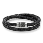 Bracelet Unisexe Thomas Sabo UB0004-837-11 Noir Argent Argenté