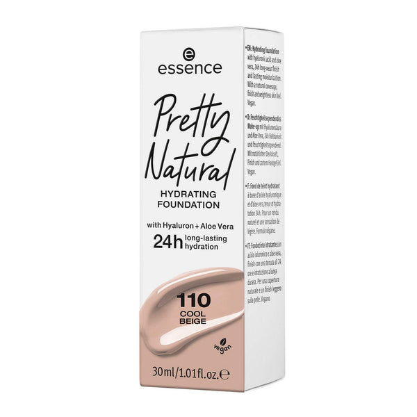 Base de maquillage liquide Essence Pretty Natural 110-cool beige (30 ml)