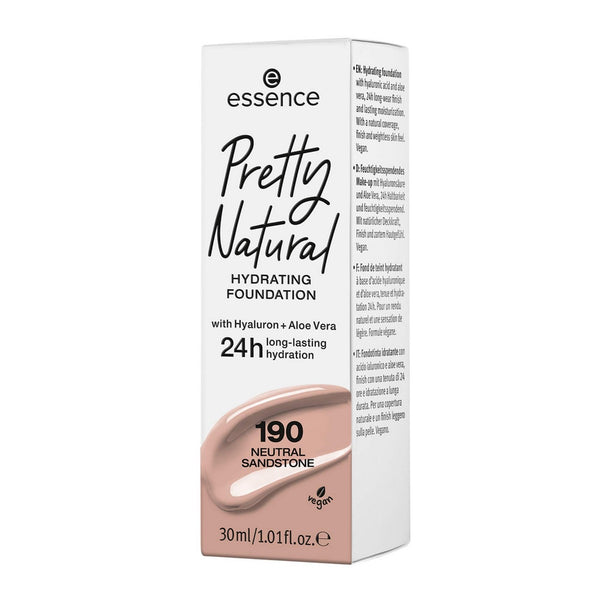 Base de maquillage liquide Essence Pretty Natural 190-neutral sandstone (30 ml)