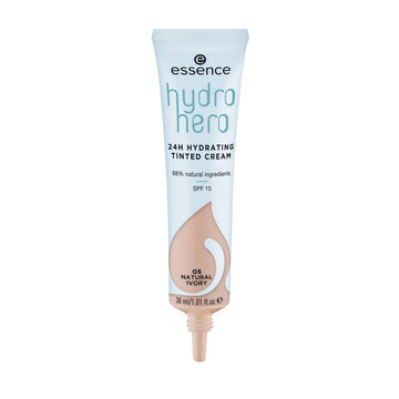 Crème Hydratante avec Couleur Essence Hydro Hero 05-natural ivory SPF 15 (30 ml)