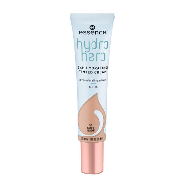 Crème Hydratante avec Couleur Essence Hydro Hero 10-soft nude SPF 15 (30 ml)