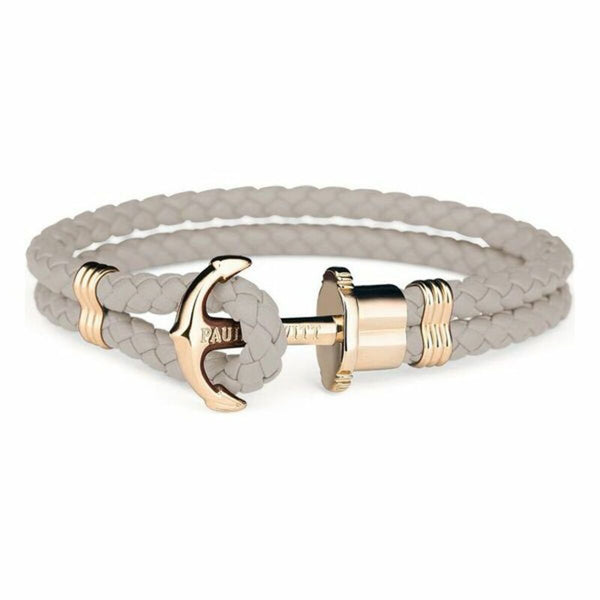 Bracelet Unisexe Paul Hewitt PH-PH-L-G-H Beige Cuir