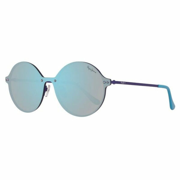 Lunettes de soleil Unisexe Pepe Jeans PJ5135C4140 Bleu (Effet miroir)