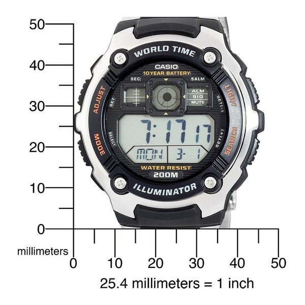 Montre Unisexe Casio AE-2000WD-1AVDF