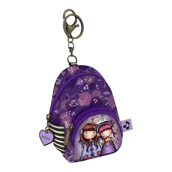 Porte-clés Porte-monnaie The Duet Gorjuss Violet