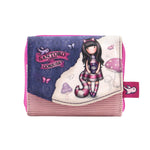 Porte-monnaie Gorjuss Cheshire cat Rose Violet (16 x 9,5 x 3 cm)