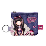 Porte-monnaie Gorjuss Cheshire cat Porte-clés Violet (12.4 x 1 x 8.5 cm)