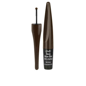 Maquillage pour Sourcils Sleek Nano Brow Disc Dark Brown (1 ml)